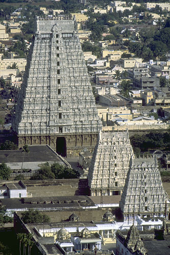 Gopurams of Tiruvanamali